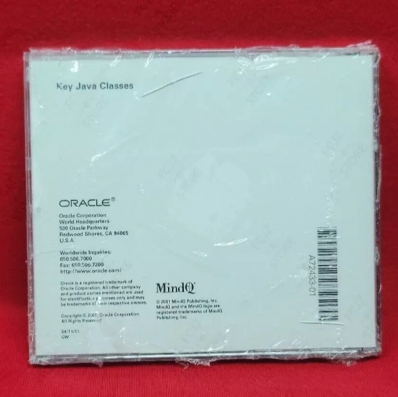 Oracle: Key Java Classes (2001) CD-ROM, NEW - Picture 5 of 6